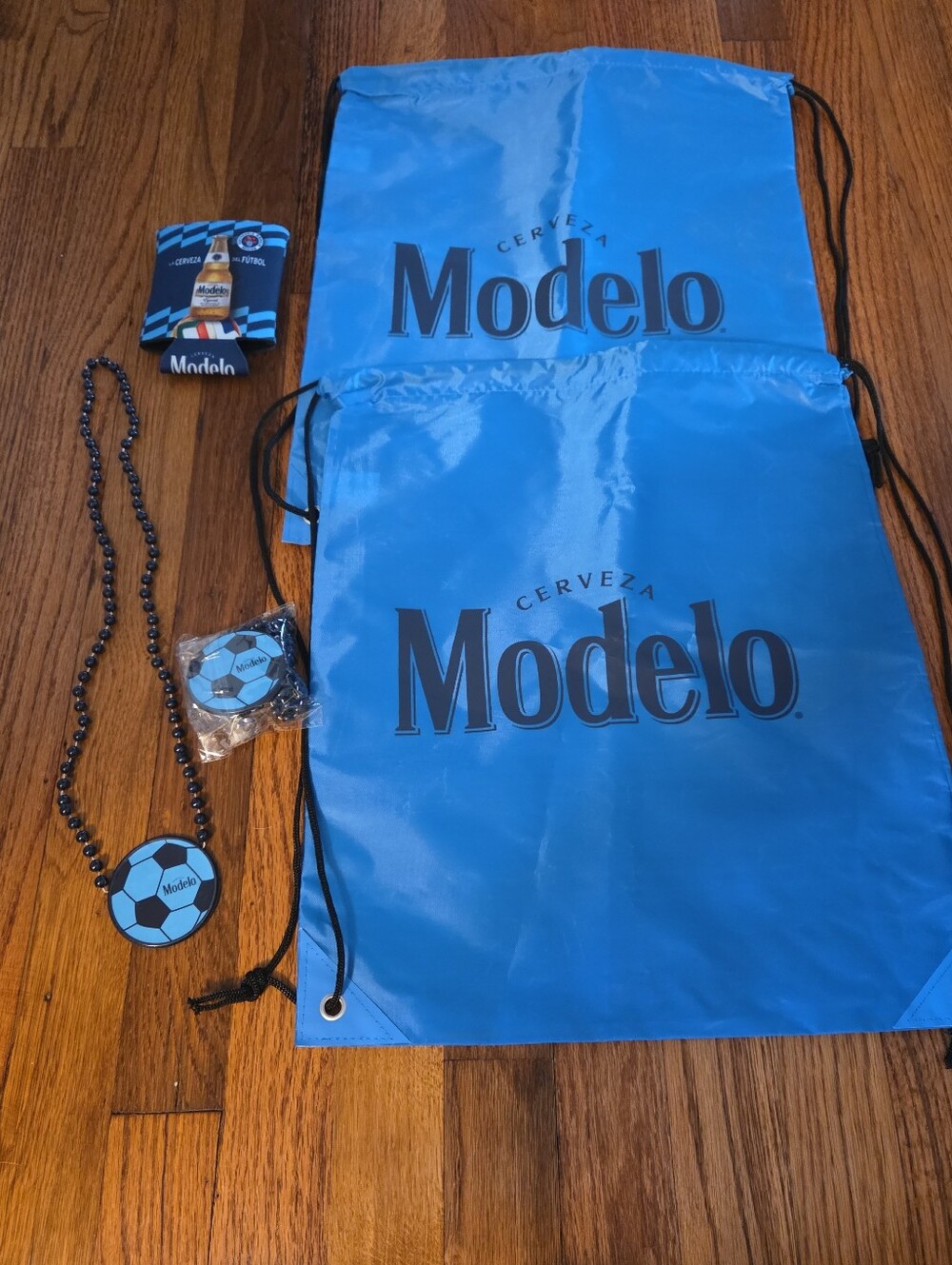 Lot Of Modelo Cerveza Soccer Swag